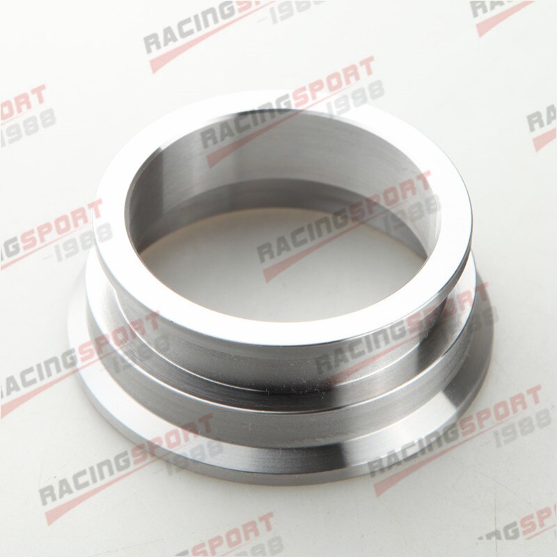 2.5" to 3" V BAND TURBO FLANGE ADEXHAUST MANIFOLD CONVERTER FLANGE ADAPTOR STEEL