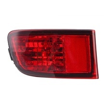 L/R Rear Bumper Light For Toyota Land Cruiser Prado J120 2002 ABS plastic Parts Useful