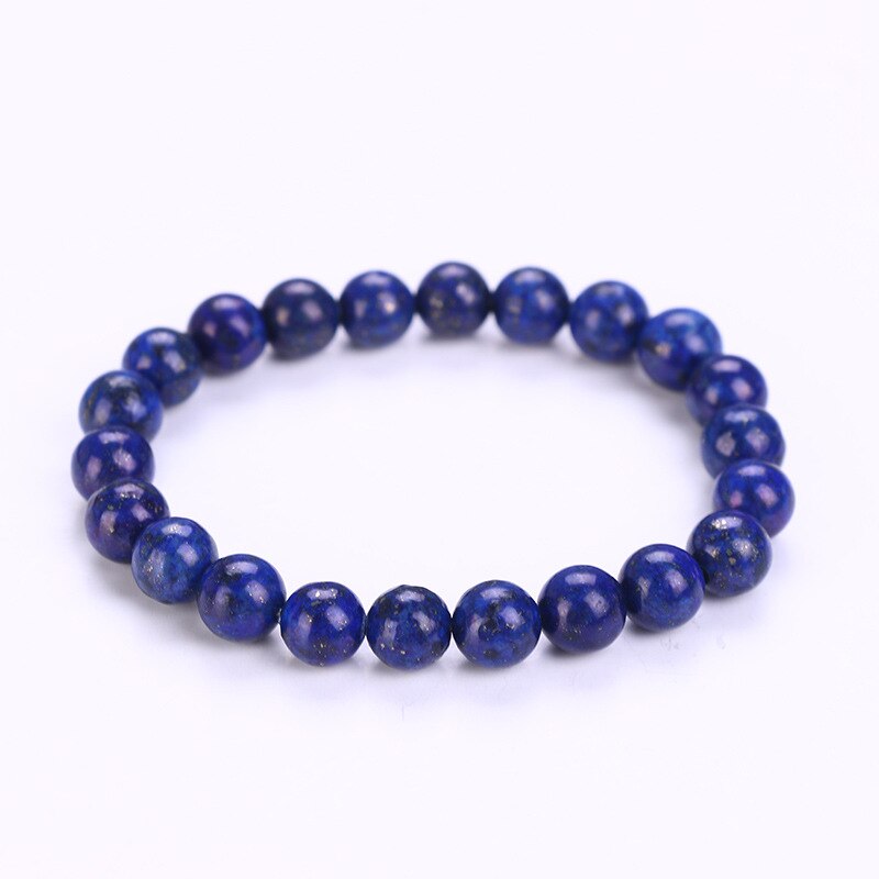 Natuurlijke Transfer Luck Purple Amethisten Bead Armband Chakra Yoga Vulkanische Steen 8mm Ronde Stenen Kralen Armbanden Voor Vrouwen