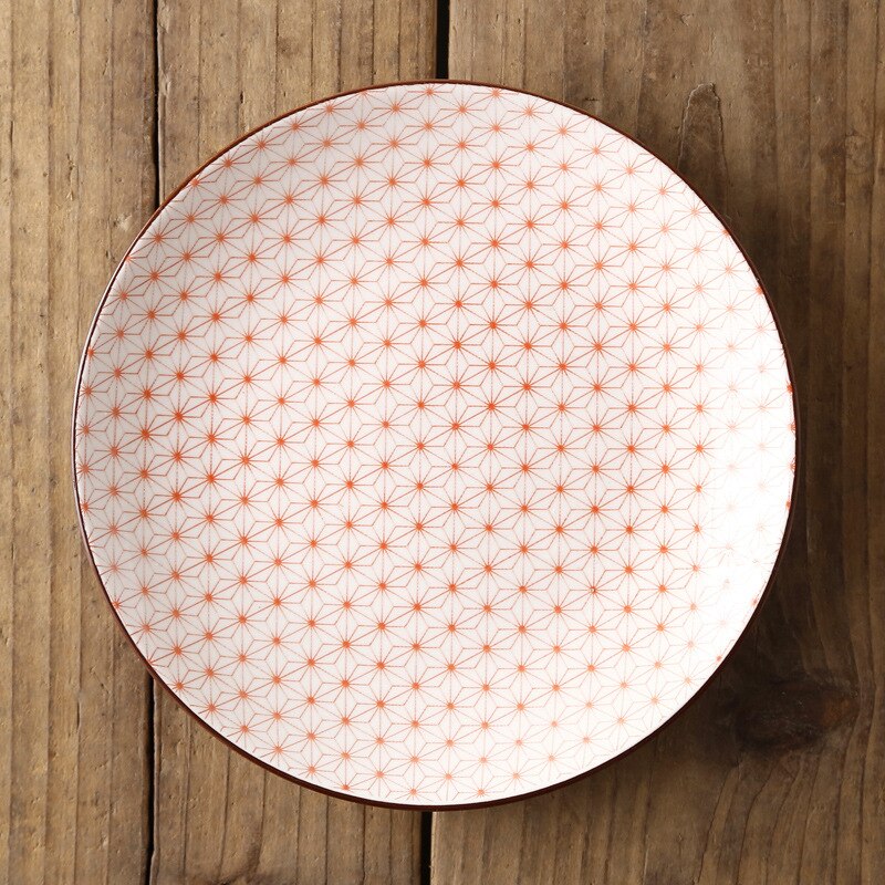 Nordic Creatieve Moderne Minimalistische Onderglazuur Keramische Servies Huishoudelijke 8-Inch Western-Stijl Voedsel En Snack Vlakke Plaat: G 20.5x20.5x2.4cm