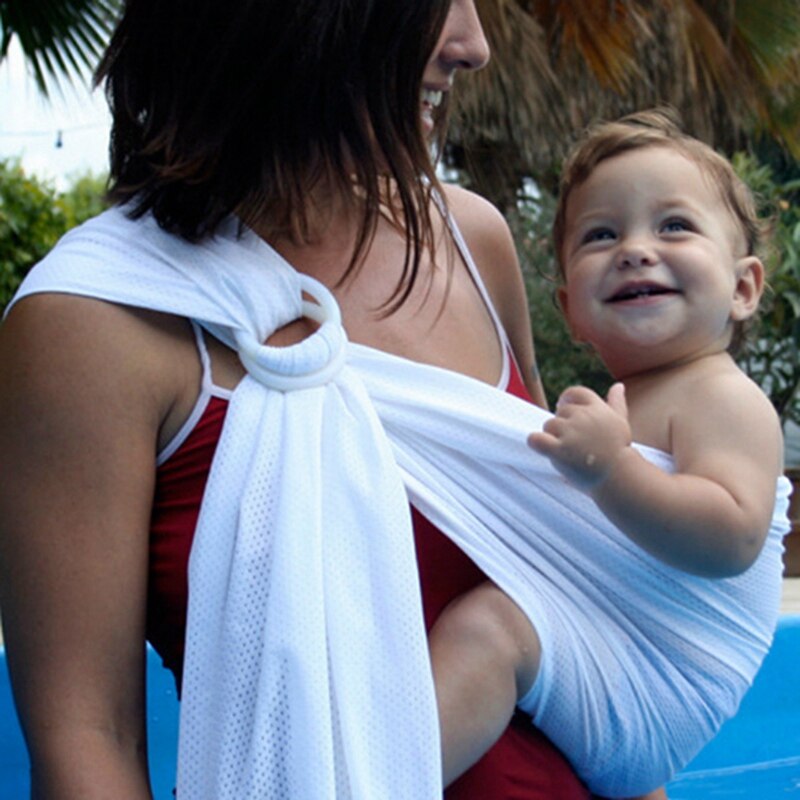 Pustende strand vann baby wrap stropp sommer wrap quick dry dusj ryggsekk baby wrap swing slynge