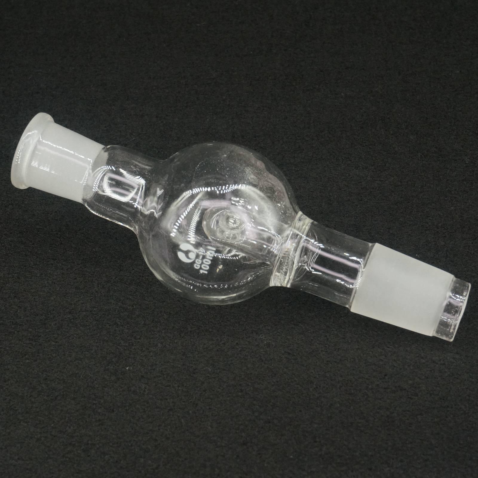 100ml Bump Trap 24/29 to 29/32 Ground Joint Lab Glass Rotary Evaporator