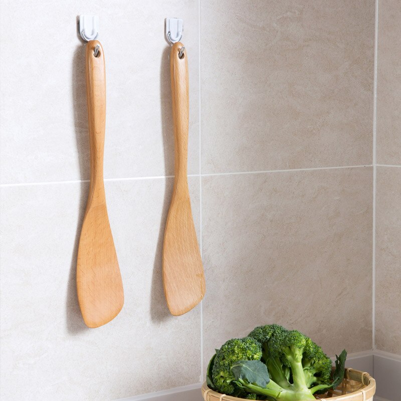 Houten schep, rijstlepel, houten spatel, slaschep, kookaccessoires, keukenbenodigdheden, bakgerei, gereedschap