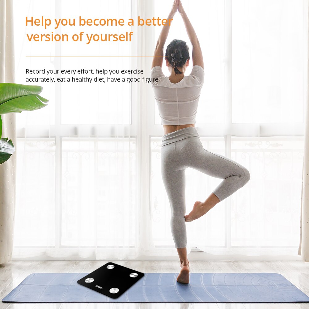 DEKO Digital Body Fat Scale Smart Bluetooth Weight Scale Health Monitor Weighing Scale For Body Weight