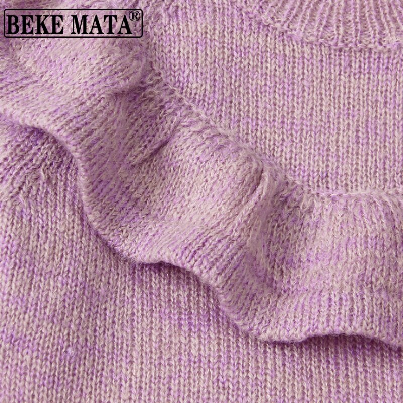 Ropa para bebé niña otoño , suéter tejido para niña con volantes, suéter de manga larga de algodón para niños pequeños, suéter para bebé, ropa de cárdigan
