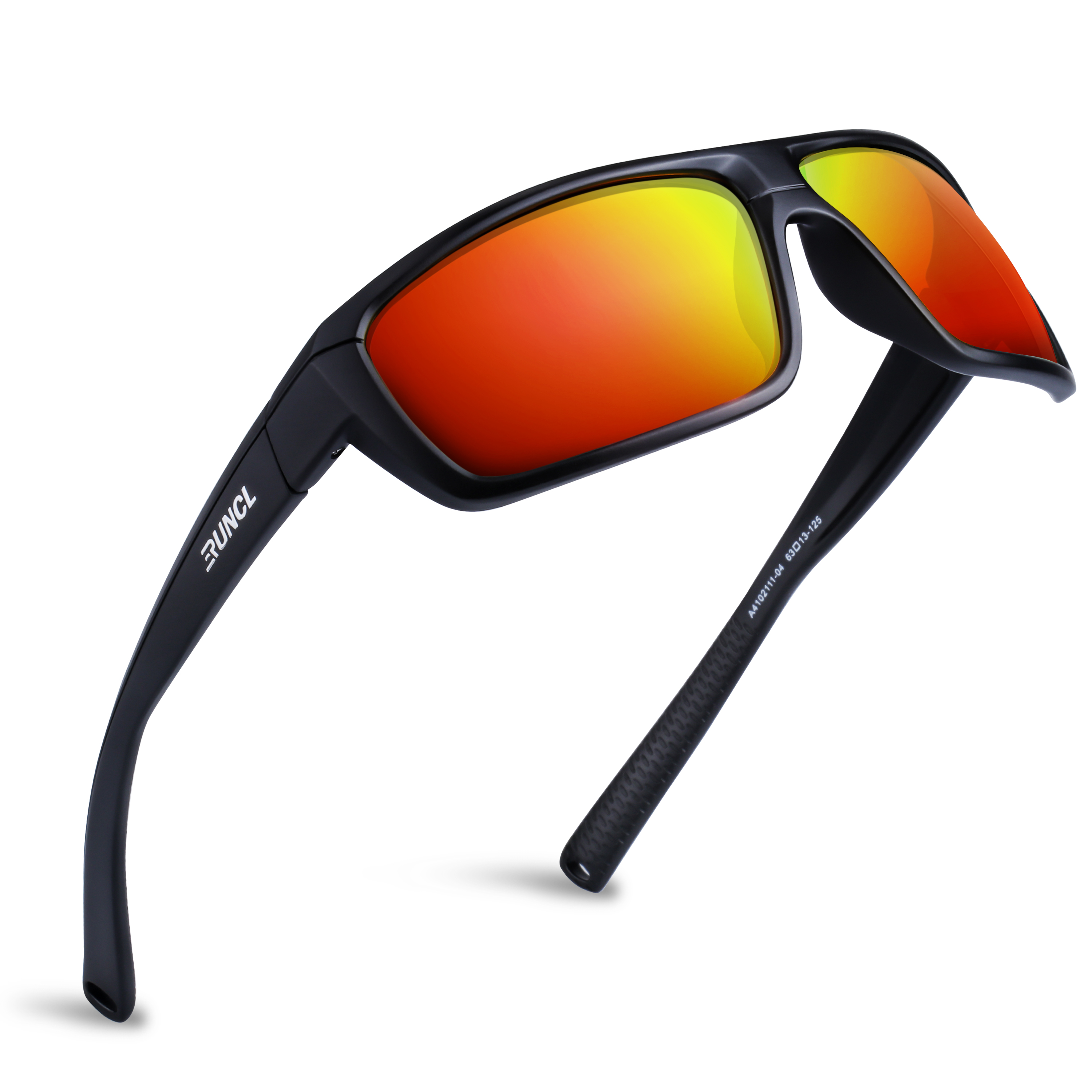 RUNCL Polarized Floating Sunglasses Sports Fishing Glasses for Men Women Outdoor Cycling Camping Driving Surfing: B4