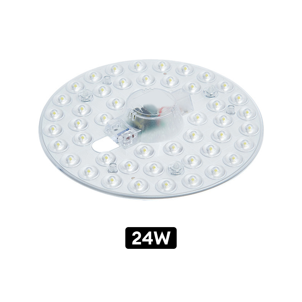 36W 24W 18W 12W LED anillo PANEL círculo luz SMD LED tablero de techo lámpara Circular AC 220V 230V 240V módulo de luz LED: Rojo
