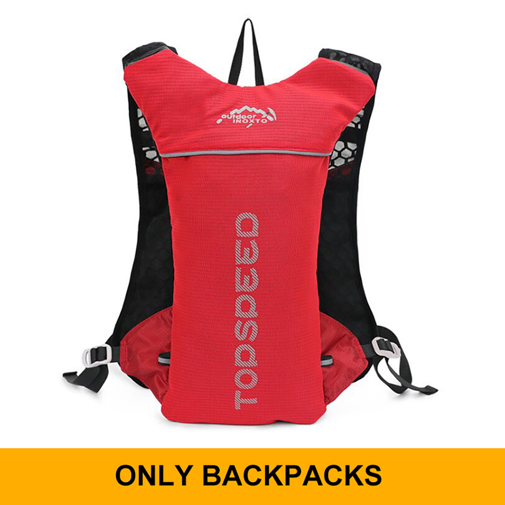 Ultralichte rugzak voor trailrunning, hardloopvest, ademend hardloopvest voor marathons: Grijze kleur