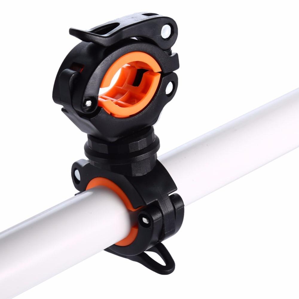 360 grad Drehung Einstellbar Fahrrad Vorderseite Lampe Halterung Taschenlampe Halfter Fahrrad Lenker schnell Freisetzung Licht Halterung Klemme Clip