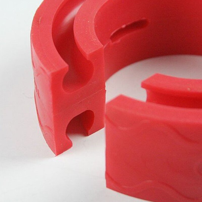 Auto Schokdemper 2 St Rode TPE Shock Buffer Buffer Lente Bumper Kussen