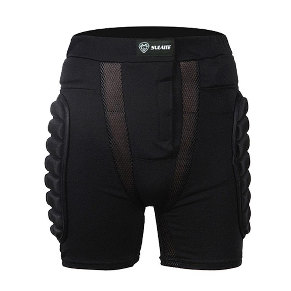 Protection Hanche équitation Lixada Short Rembourré 3D, Short De Protection Absorbant Les Chocs Et Durable Pour Skateboard, Snowboard, Skate, Ski