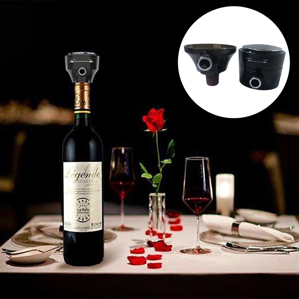 Decantador de vino automático de 3V, máquina de espuma de cerveza, sobrización rápida para viajes, Bar y casa