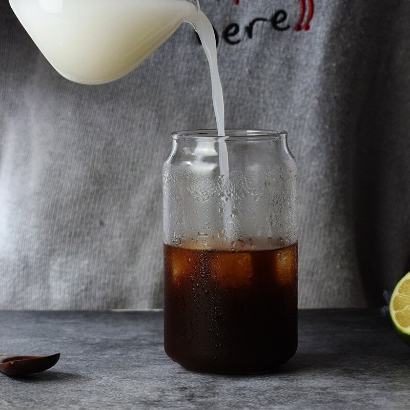 400ml/550ml genanvendelige cola kopper glas tumbler krus kaffekop øl kop highball bæger saftig drikke kop mor miljøvenlig