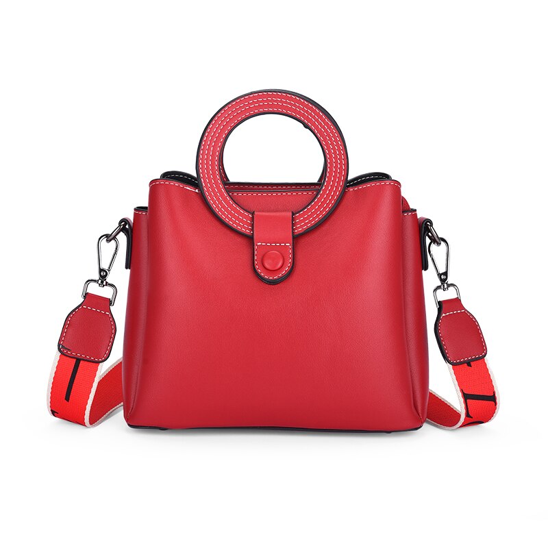 Nuove borse classiche da donna borsa a conchiglia borse retrò borse da donna in pelle PU: Rosso