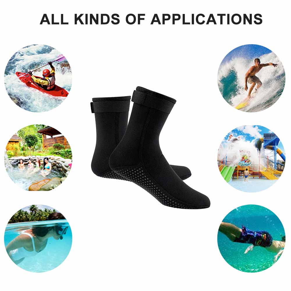 0.3Cm Neopreen Duiken Sokken Laarzen Water Schoenen Anti Slip Strand Warm Wetsuit Schoenen Snorkel Surfen Zwemmen Sokken Voor Mannen vrouwen