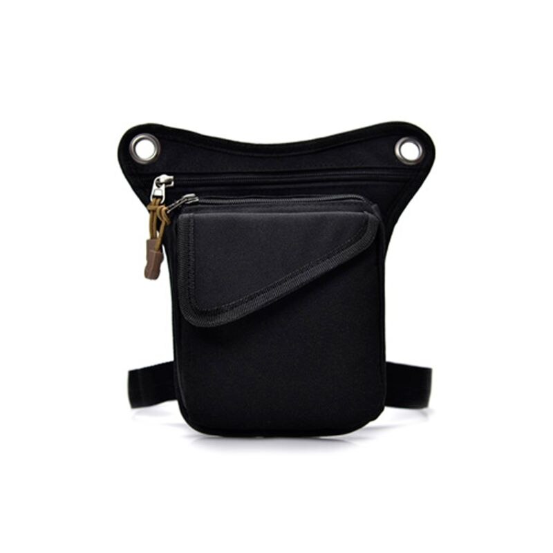Bolsa cartuchera de nailon para motocicleta, riñonera cinturón: 02