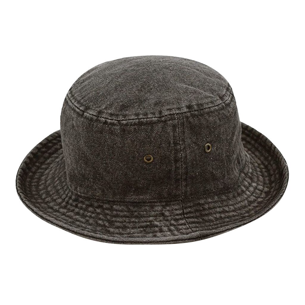 Bucket Hat The Hat Depot Washed Bucket Hat Men Cotton Hats For Women Denim Fisherman's Hat Bucket Hat Female Womens Hats Cap#32
