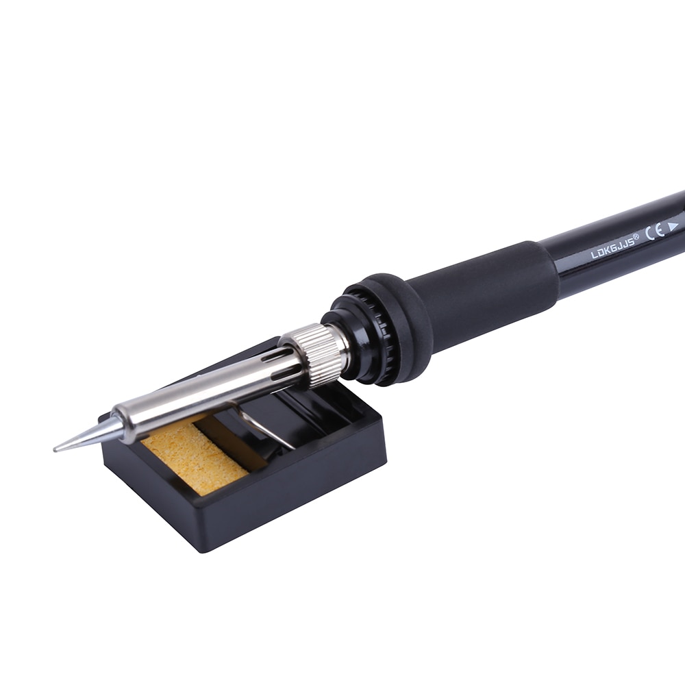 mini Micarta lutownica stojak uchwyt lutowanie spawanie lutowania stojak z gąbka czyszcząca