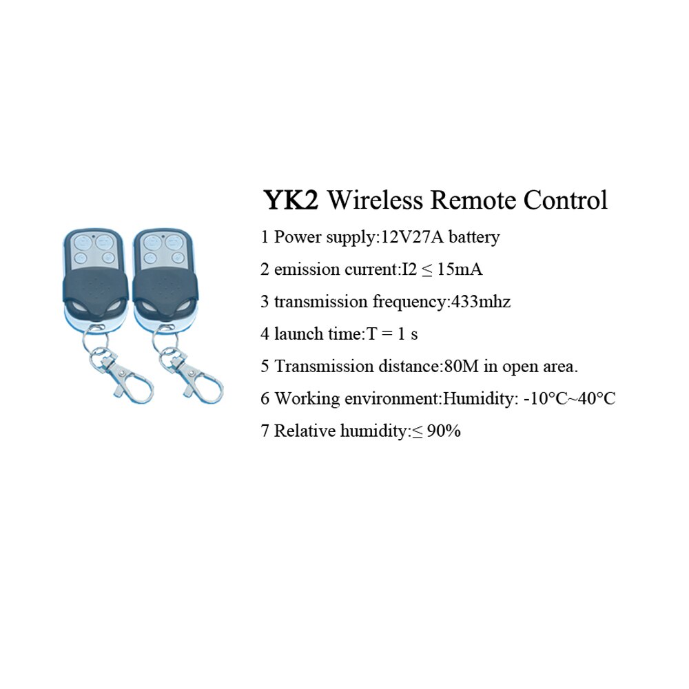 Home Security Alarm System 433MHz Wireless PIR Motion Sensor Door contact LCD Panel GSM Alarm system Indoor Siren