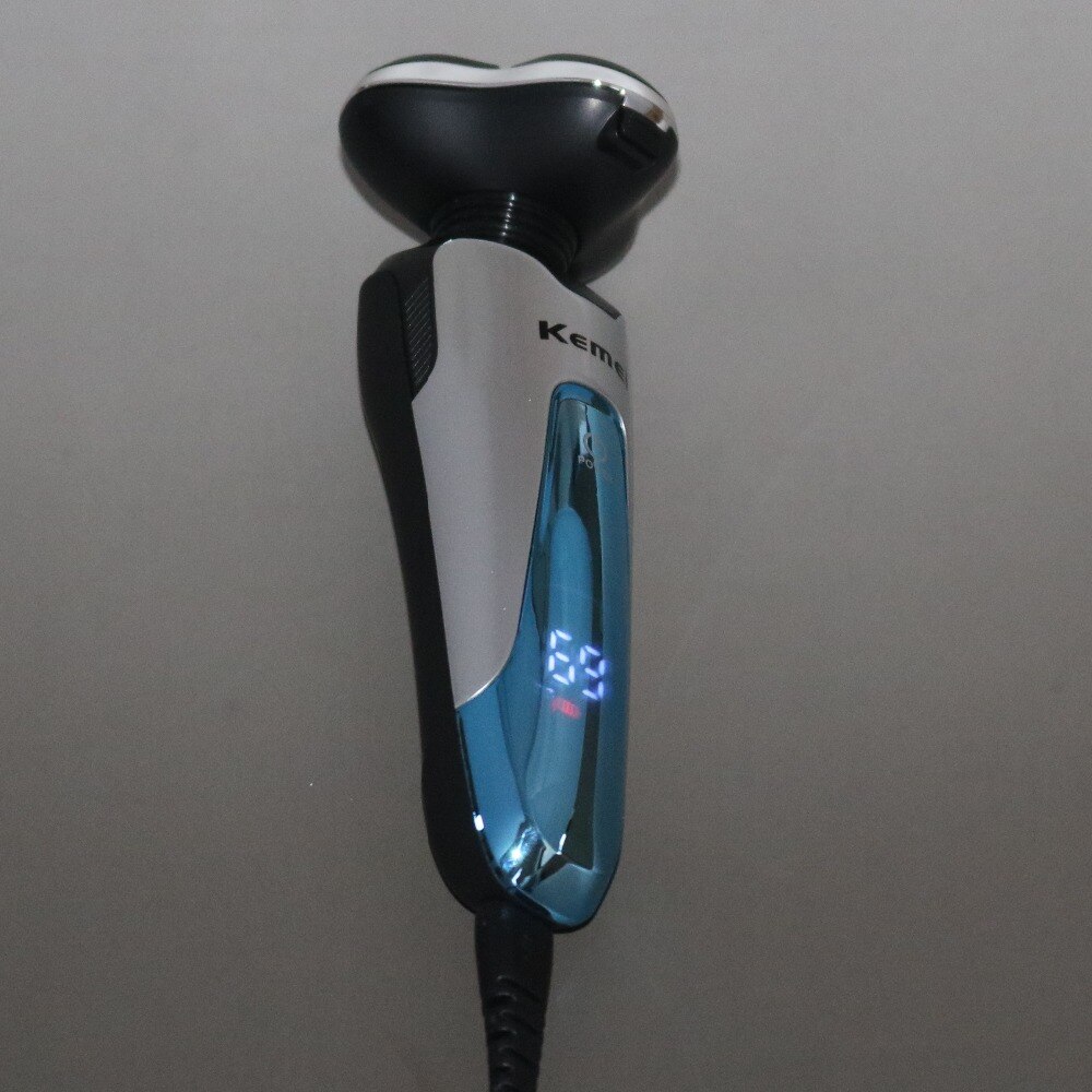 Professionele 3 blade scheerapparaat set oplaadbare elektrische scheerapparaat voor mannen baard scheren machine scheerapparaat wasbare + 3 Accessoires