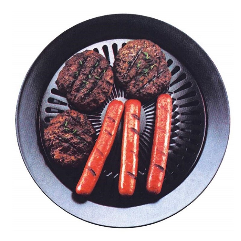 Bærbar koreansk utendørs røykfri grill gassgrill panne husholdning røykfri gass komfyr plate bbq steking matlaging verktøy sett