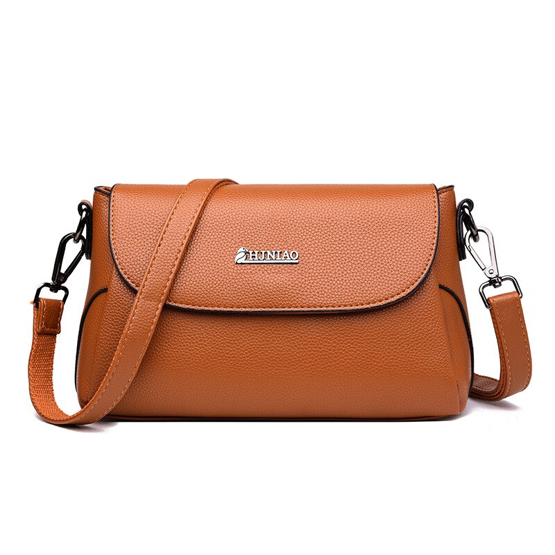 Manufacturers women's single shoulder bag, Messenger Bag, middle-aged and old women's bag, leisure ,: Orange.