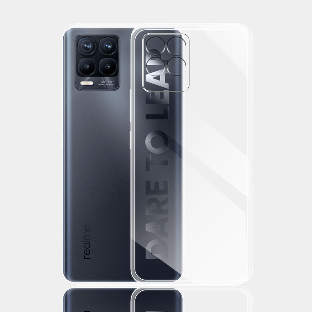 Funda transparente de silicona para teléfono Realme, carcasa suave para Realme 8 Pro, 8i, 8Pro: Tela de algodón