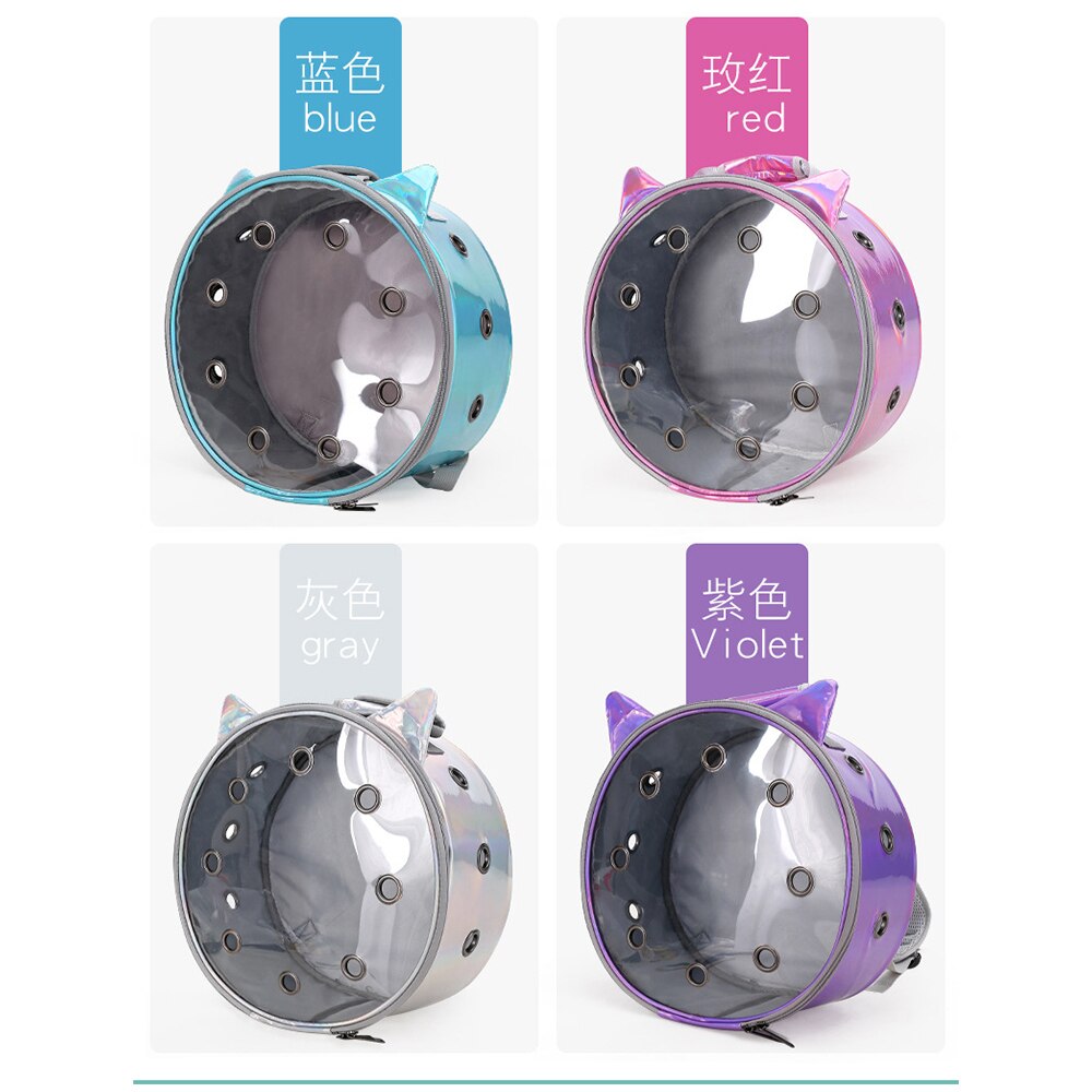 Pet Carrier for Cat Carrying Backpack for Cats Capsule Windows Bag Cat Backpack Carrying Cats Pet Products Carrier Travel Bag