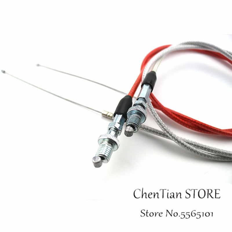 Modified Extended Throttle Line Single/Double Automatic Carburetor Throttle Grip Cable Wire Accelerate Pump Carb