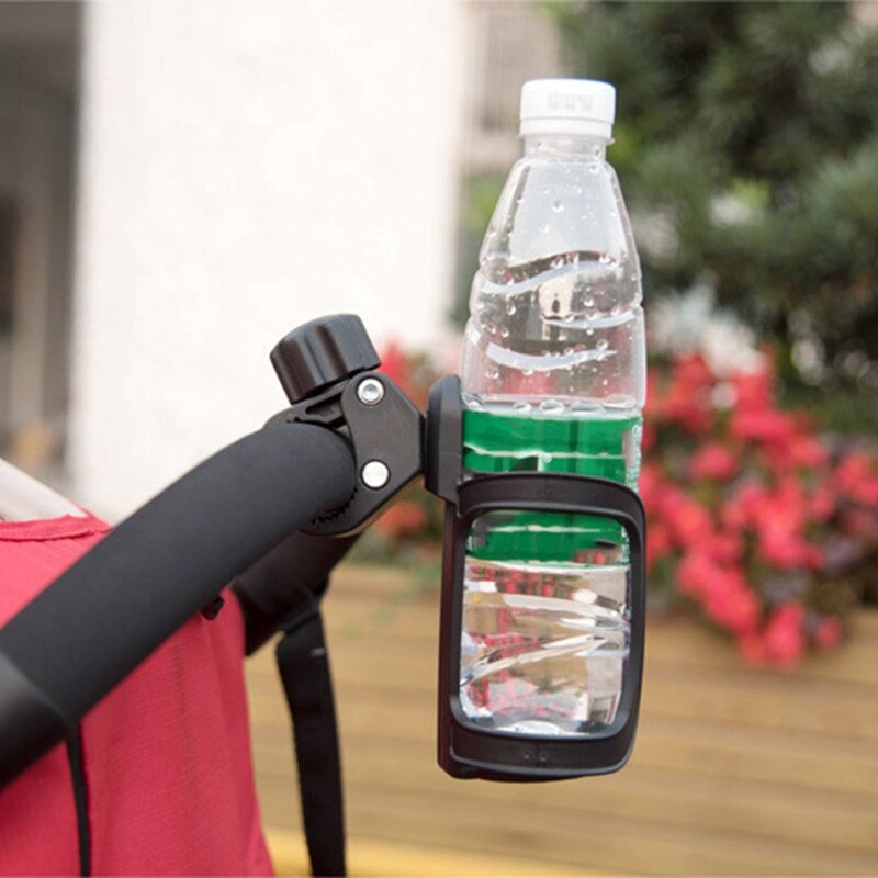 2 Packs Bike Cup Stroller Bottle Holders Universal 360 Degrees Rotation Drink Holder for Baby Stroller Pushchair Bicycle Wheelch: Default Title