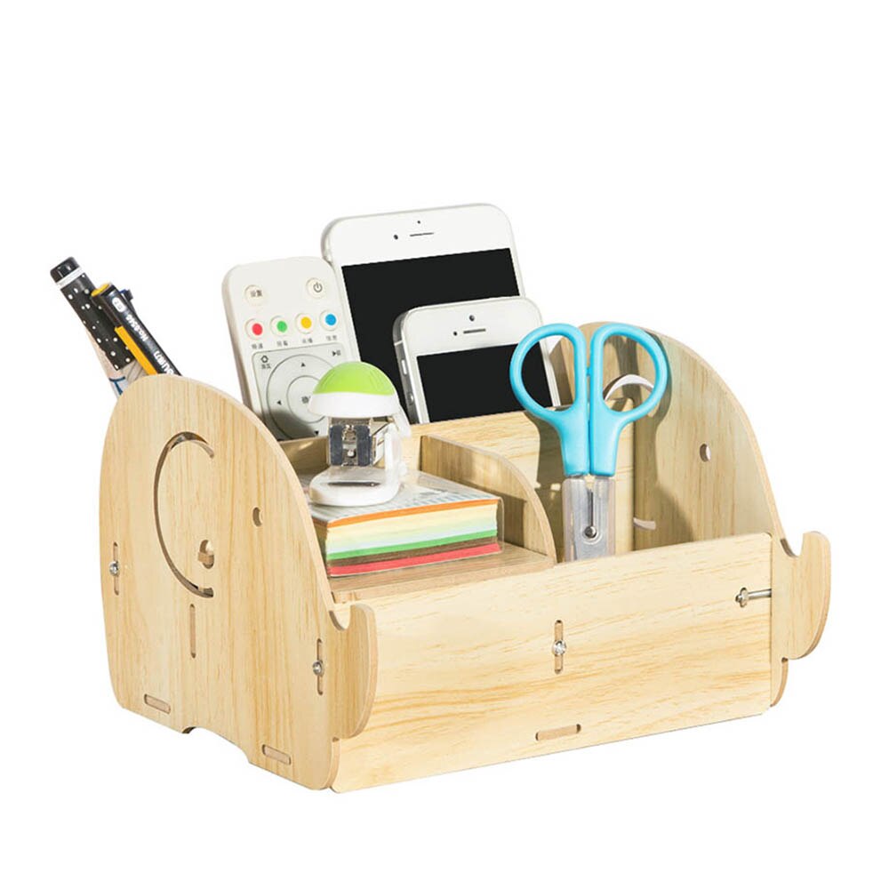 HECARE, organizador de madera para maquillaje, caja de almacenamiento o la oficina para el hogar, caja de cosméticos, caja de madera coreana para maquillaje, organizador de almacenamiento de joyas