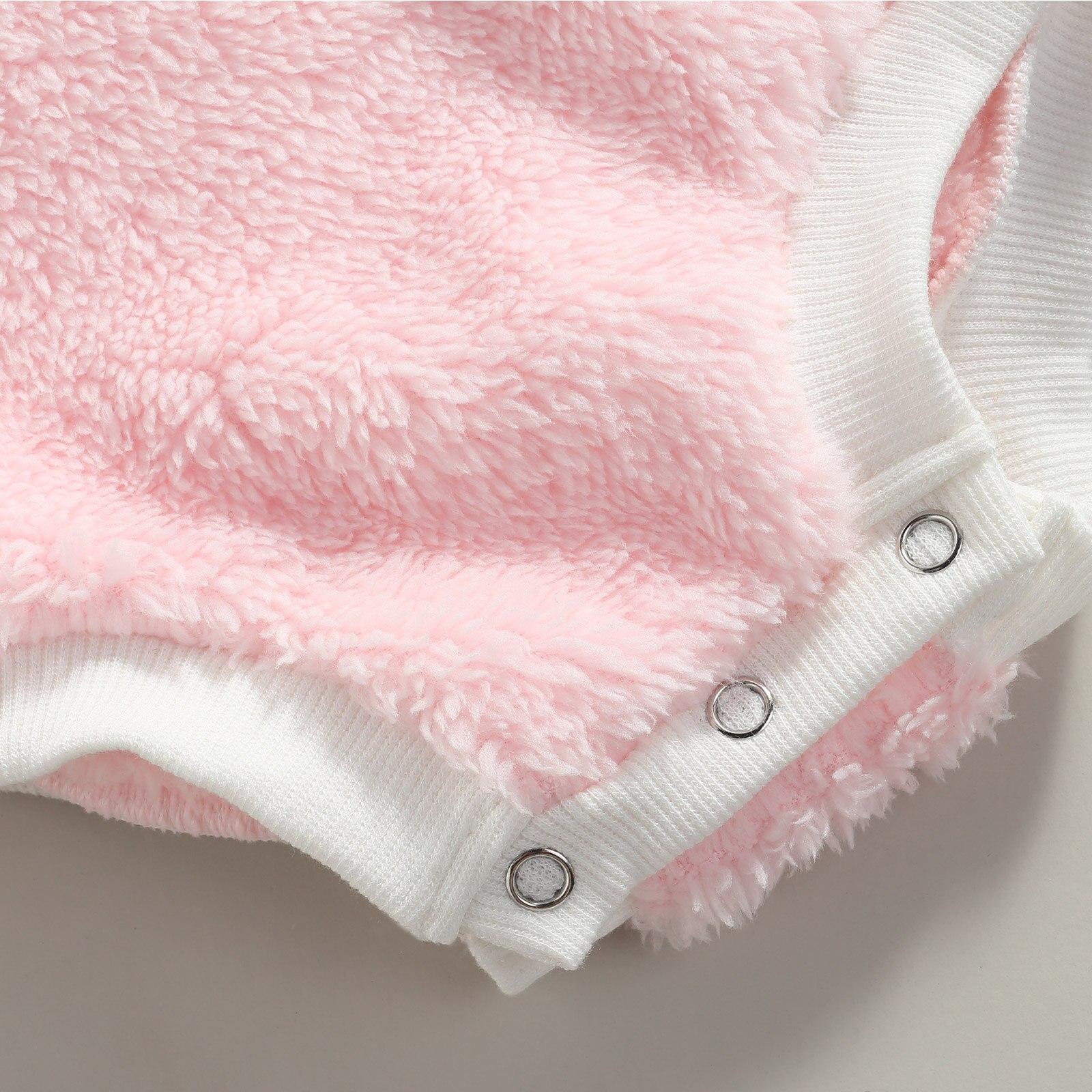 Macacão infantil de pelúcia, macacão de outono para meninos e meninas, roupa de inverno com gola em o, mangas compridas, macacão com botões e virilha, 2021