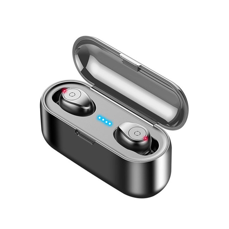 Drahtlose Bluetooth 5,0 Kopfhörer IPX7 Wasserdichte 9D Stereo Sport Kopfhörer mit 4000mAh Power Bank TWS Bluetooth Kopfhörer: 8D 2000 mAh B