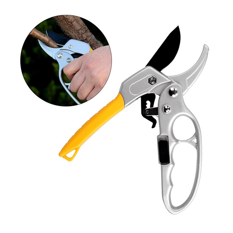 Garden Pruning Shears With SK-5 Metal Blade Handheld Pruning Shears, Secateurs,Lightweight Cutting Tool For Garden, Plant Flower