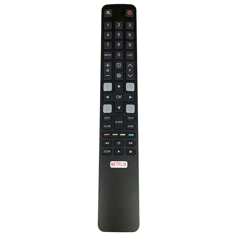 Télécommande RC802N YUI2 pour TCL TÉLÉVISEUR Intelligent 32S6000S 40S6000FS 43S6000FS U55P6006 U65P6006 U49P6006 U43P6006 U65S9906