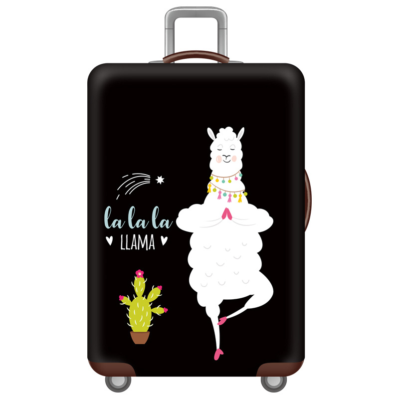 Cartoon Bagage Case Cover, Reizen Accessoires Voor 18-32 Inch Koffers, Bagage Kofferbak Elastische Beschermhoes, trolley Stofkap