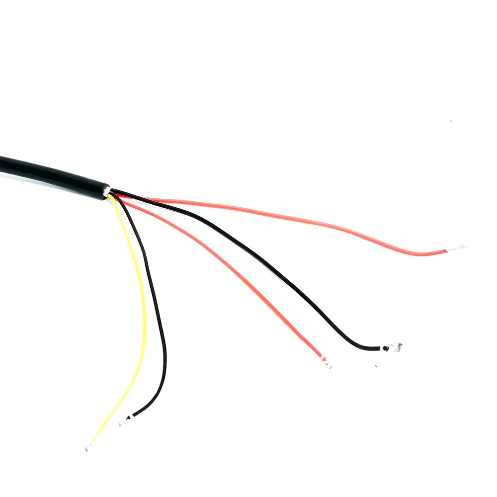 JIENUO-Cable de vídeo de línea de cámara, Cable de alimentación de 12V, Pigtail AHD, analógica, CCTV