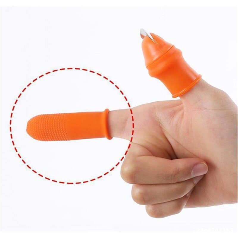 Finger Protector Multi Thumb Cutter Finger Tools Picking Device Kitchen/Garden Plant Fruit Vegetable Harvesting Cutters
