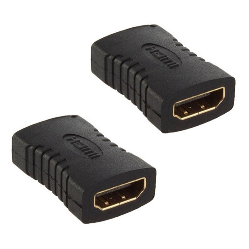 1Pcs Dvi 24 + 1 (Dvi-D) vrouwelijke Naar Hdmi Male Adapter & 5 Pcs Hdmi-Vrouw-vrouw Extender Adapter Coupler Connector