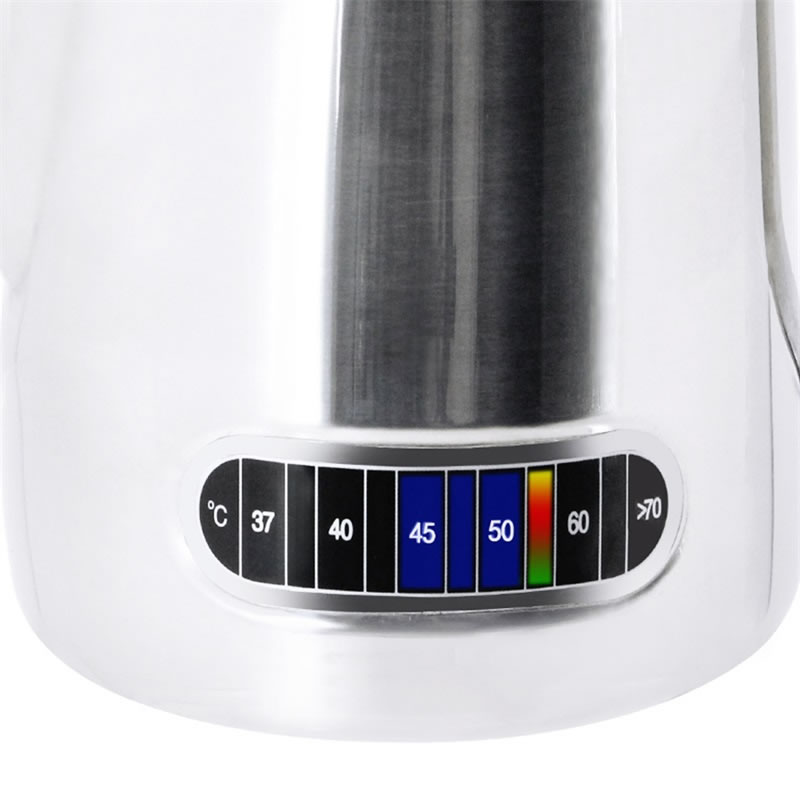 600 ml Rvs Opschuimen Kruik met Thermometer Espresso Koffie Pitcher Latte Art Melk Mok Barista Tool Cafe Accessoires