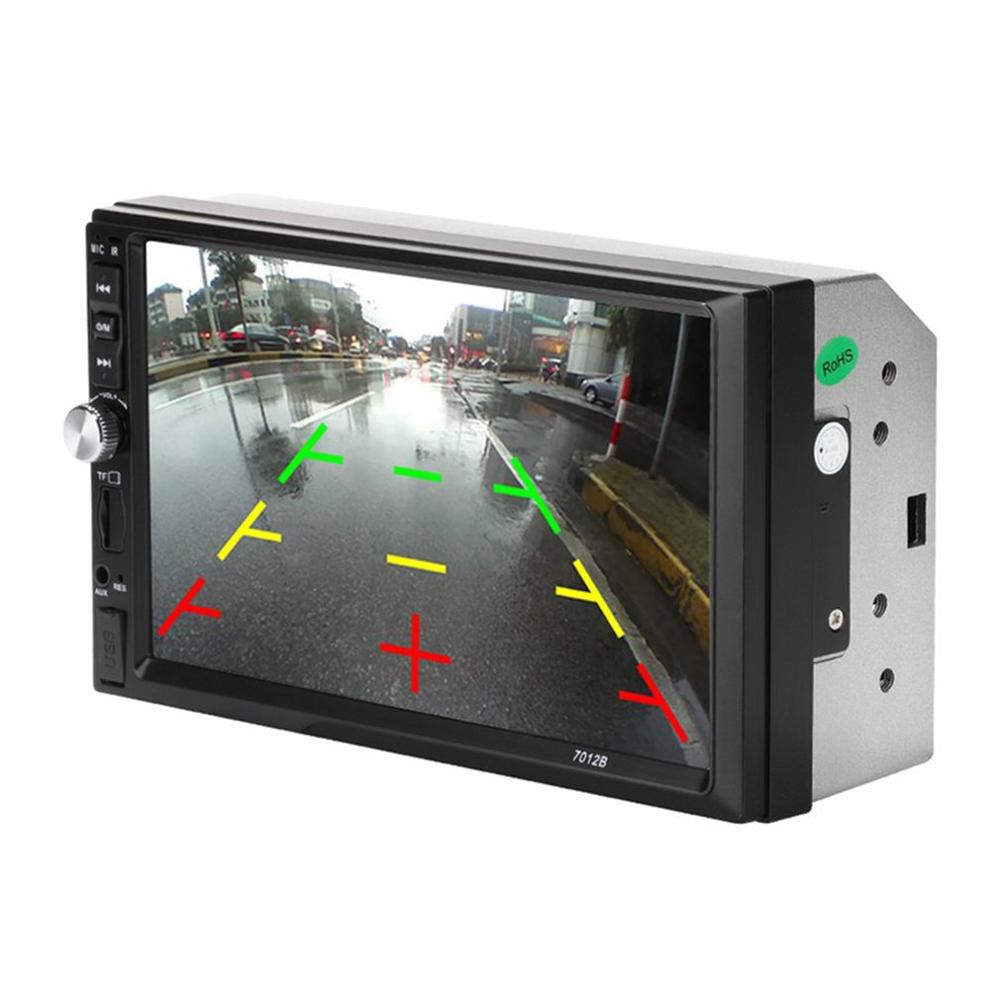 Car Radio 7-inch Large Screen with Stereo Fm Radio Bluetooth Mp5 Player Rear View Camera 7012B