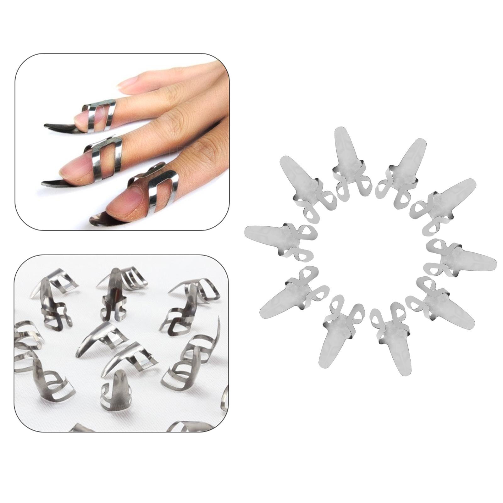 10 Pieces Guitar Finger Pick Plectrums Slide Accessories for Acoustic Guitar