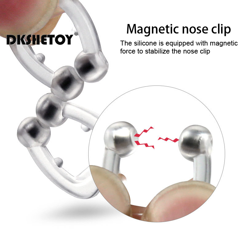 Anti Snore Stop Snoring Fast Silicone Nose Clip Anti Snoring Magnetic Silent Sleep Aid Device Guard Night with case