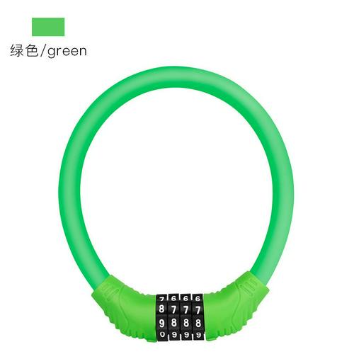 Fietsslot 4 Cijferige Code Combinatie Fietsslot Veiligheidsslot Fiets Apparatuur Mtb Anti-Diefstal Ring Lock TXTB1: G