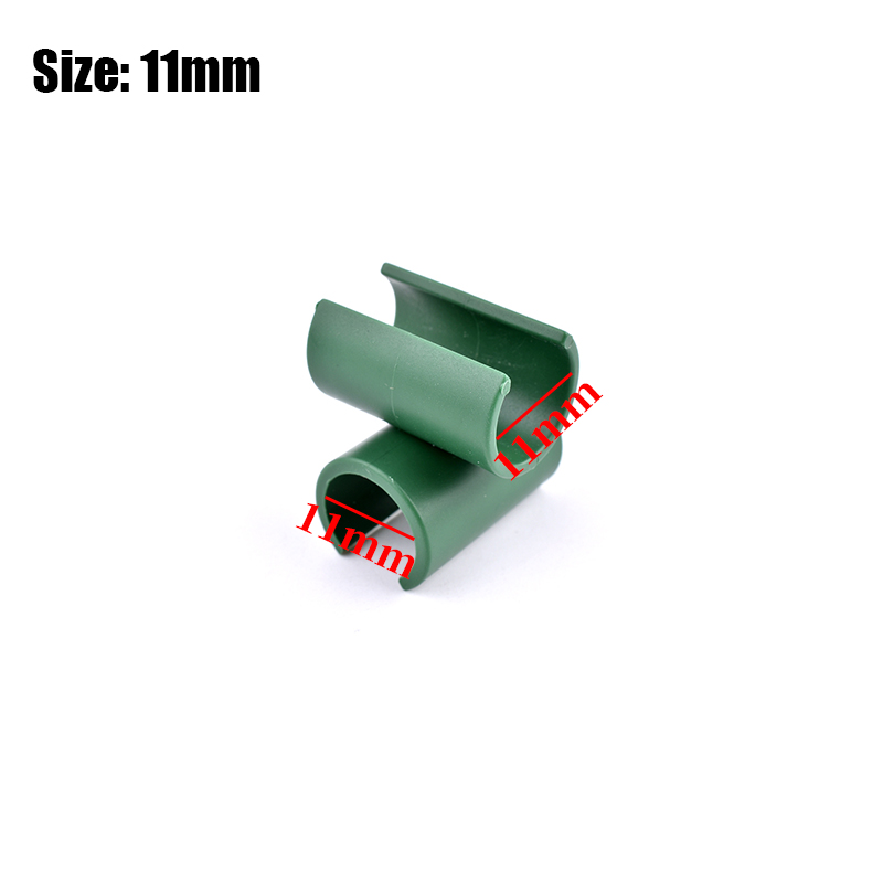 5/10/20Pcs Plant Support Trellis Connector Fixed Cross Clip Stake Clips 360 Adjustment Fixed Clamp Gardening Support Accessories: M / Red