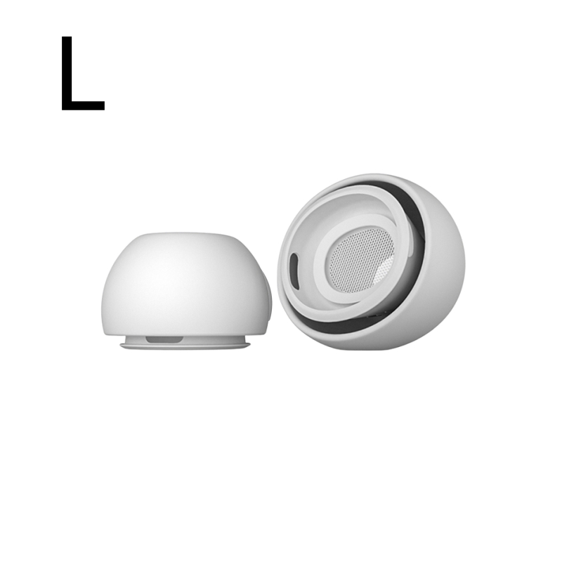 Pour Apple AirPods Pro 1 2 réduire le bruit embouts d'oreille en Silicone liquide pour AirpodsPro réduction du bruit manchon de protection écouteurs couverture: 2XS / BLEU CIEL