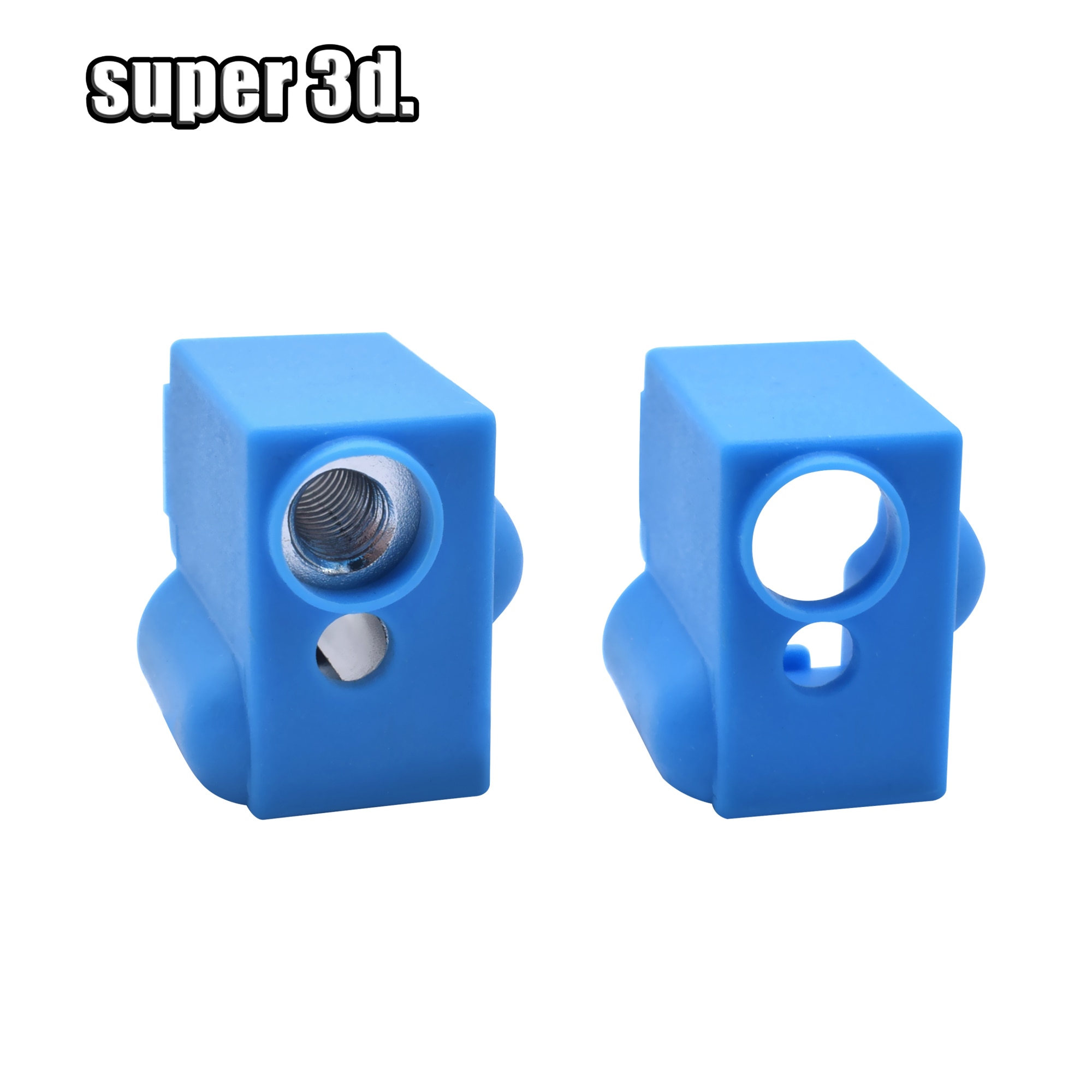 3D Drucker Teile Vulkan Silikon Socken mit Beheizten Aluminium Block für V6 J-kopf Hotend Extruder Reprap Block Schutzhülle abdeckung