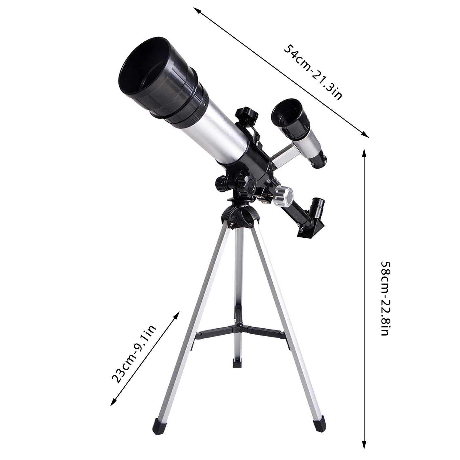 4 # Kinderen En Volwassenen Telescoop Astronomische Monoculaire Met Statief Refractor Spyglass Zoom High Power Krachtige Voor Astronomische Ruimte