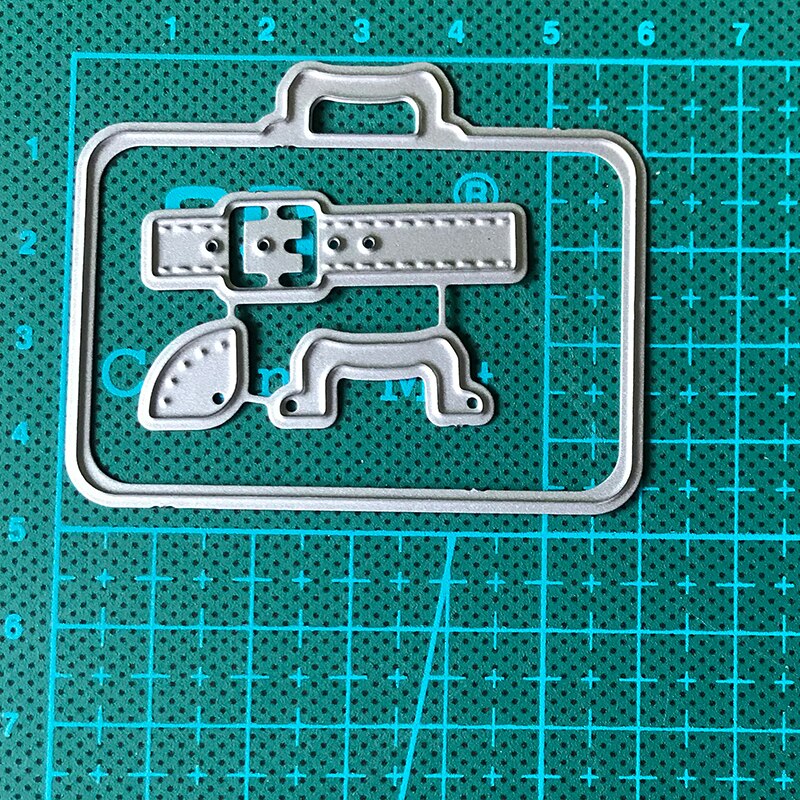Suitcase Scrapbooking Metal Cutting Dies Travel Craft Dies Cut For Paper Card making Dies and Stamp Embossing