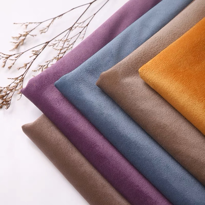 1/3/5M 14 colores tela de terciopelo DIY para coser ropa textil para el hogar funda de almohada sofá cortina decoración fondo terciopelo